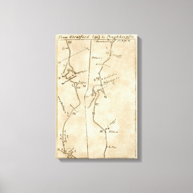 From Stratford to Poughkeepsie 20 Canvas Print (Front)