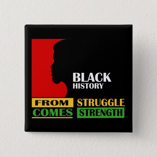 From Struggle Comes Strength BHM Button