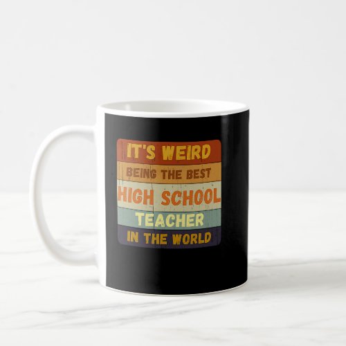 From Student To Best High school Teacher World Vin Coffee Mug