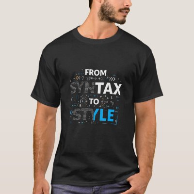 From Syntax to Style – Creative Coding T-Shirt