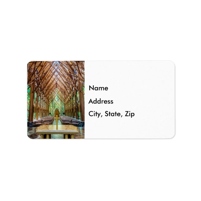 From The Altar Address Label (Front)