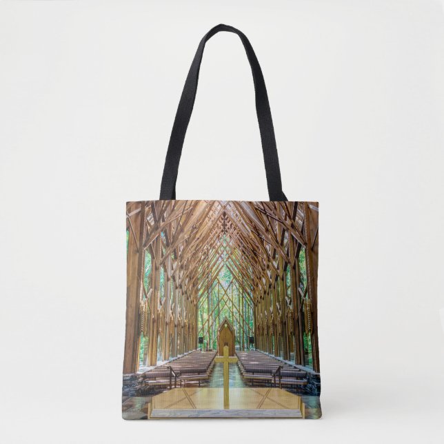 From The Altar All Over Tote Bag (Front)
