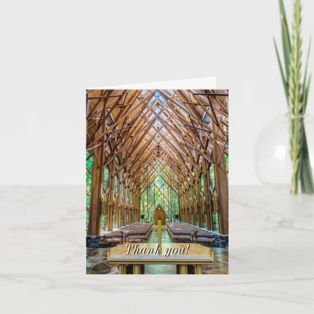 From The Altar Thank You Card (Front)