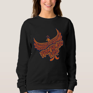 From The Ashes We I Rise Inspiring Motivational Po Sweatshirt