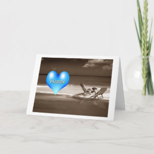 FROM THE BEACH-HAPPY HOLIDAY/NEW YEAR HOLIDAY CARD