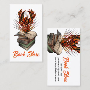 From The Books Book Store Business Card