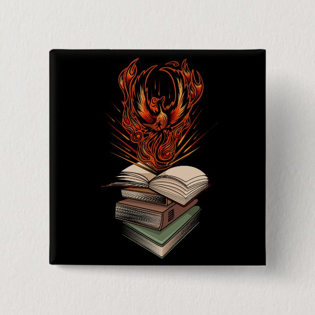 From The Books Button (Front)