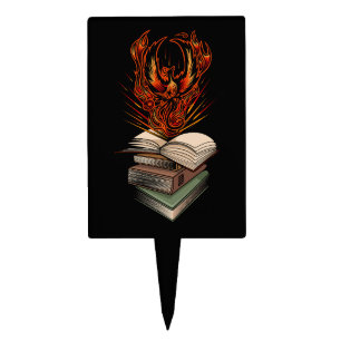 From The Books Cake Topper