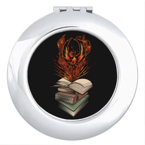 From The Books Compact Mirror