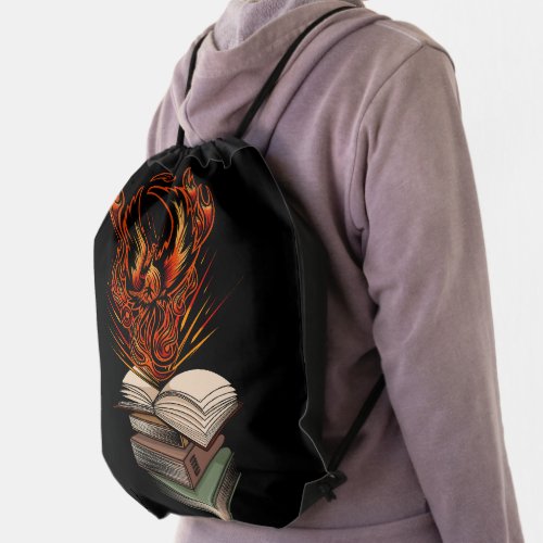 From The Books Drawstring Bag
