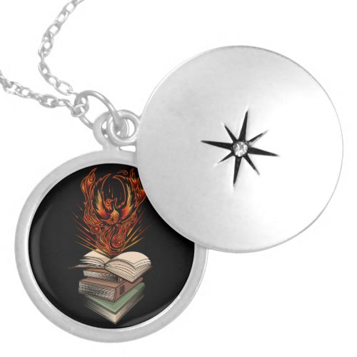 From The Books Locket Necklace