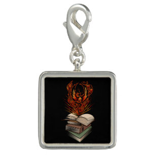 From The Books Patch Charm