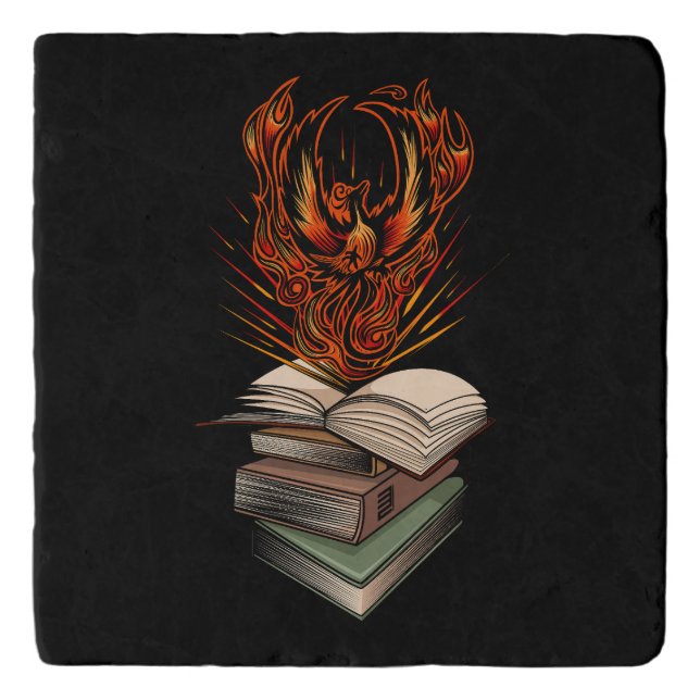 From The Books Trivet (Front)