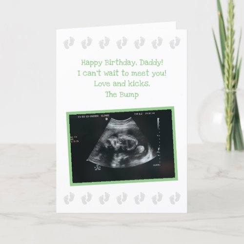 From The Bump Cute Expecting Dad Birthday Card