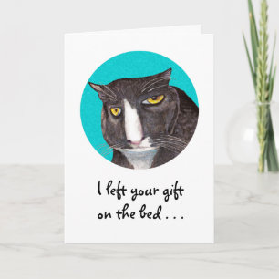 From the Cat Birthday Card