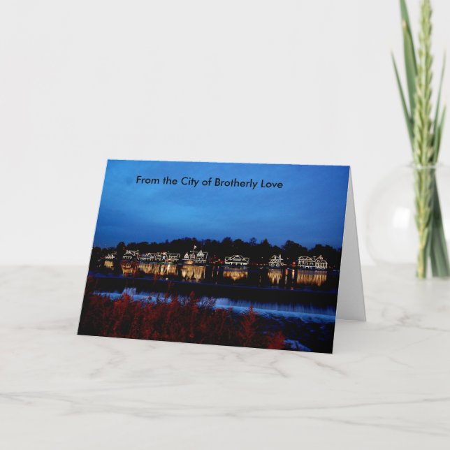 From the City of Brotherly Love Card (Front)