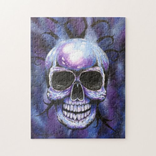 From the Darkness Skull Art Puzzle