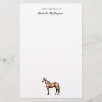 From The Desk Of | Elegant Horse Equestrian Name