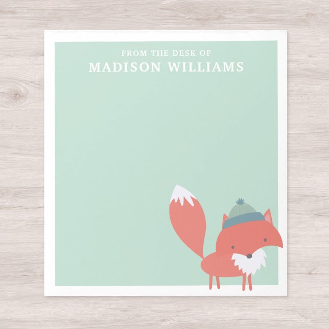 From The Desk Of Name Winter Fox Notepad (Creator Uploaded)