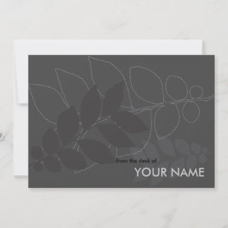 From the desk of notecards