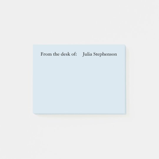 From The Desk Of Notepad Zazzle Com