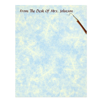 From The Desk Of Letterhead | Zazzle