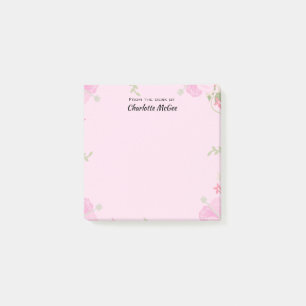 From the Desk of Personalized Name Post-it Notes