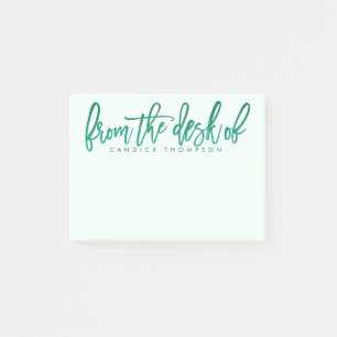 From The Desk Of Personalized Post-it Notes