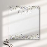 From the desk of rustic wildflowers notepad<br><div class="desc">From the desk of Watercolor rustic wildflowers Notepad.</div>