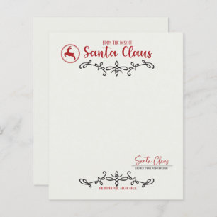 From The Desk of Santa Claus