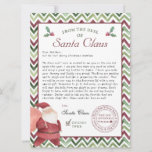 From the Desk of Santa Claus | Christmas Letter<br><div class="desc">Letters from Santa are incomplete without a proper letterhead. Order an authentic handwritten letter from the North Pole. Both Mrs. Clause and Santa delight in the prospect of reaching out to your child to let them know whether they're on the naughty or nice list. They'll make the experience fun, and...</div>