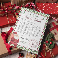 From the Desk of Santa Claus | Christmas Letter