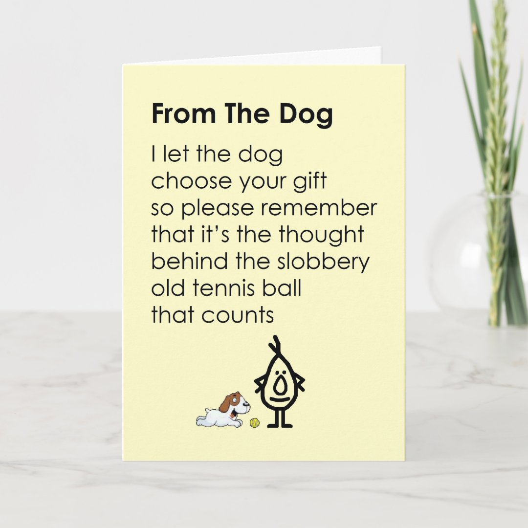from-the-dog-a-funny-happy-birthday-poem-card-zazzle