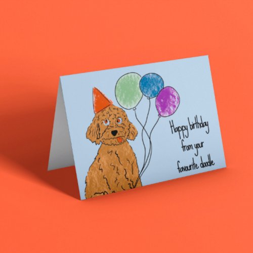 From The Dog  Card
