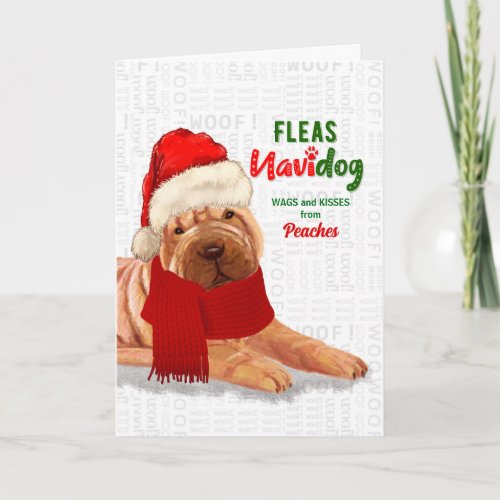 from the Dog Chinese Shar Pei Christmas Holiday Card