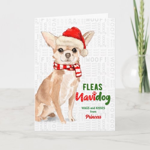 from the Dog Funny Chihuahua Christmas Holiday Card