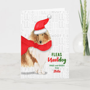from the Dog Sweet Rough Collie Christmas Holiday Card