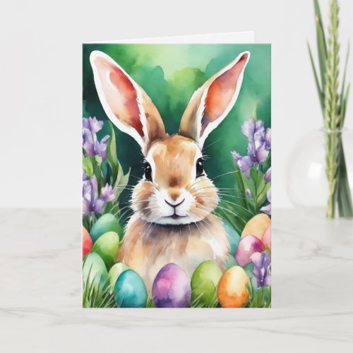 From the Easter Bunny Personalized Easter  Holiday Card