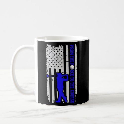 From The Force To The Course Retired Golf For Coffee Mug