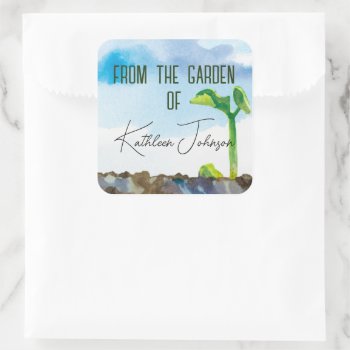 From The Garden Of Sticker by NightOwlsMenagerie at Zazzle