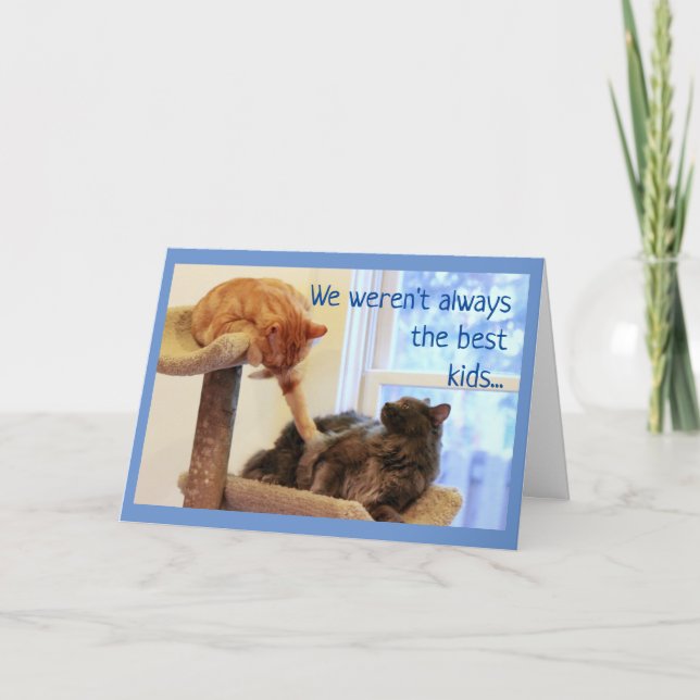 From the Grown Kids Mother's Day Card (Front)