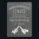 From The Heart - Funny Groomsman Proposal Invitation<br><div class="desc">Original funny groomsman proposal cards.</div>