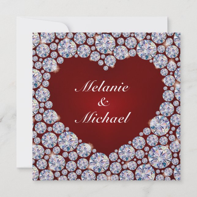 From the Heart - SRF Invitation (Front)