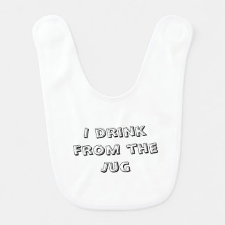 “From the Jug” Funny Breastfeeding Bib
