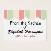 From the Kitchen Card - CUPCAKES - SRF (Back)