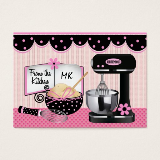 Customizable From The Kitchen Gift Enclosures by SRF Business Card