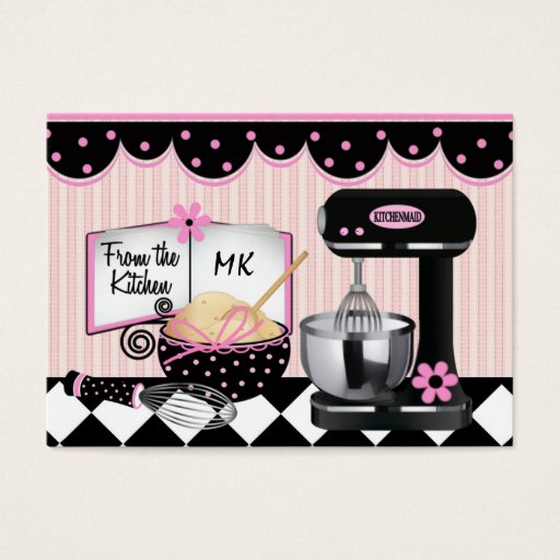 Customizable From The Kitchen Gift Enclosures by SRF Business Card