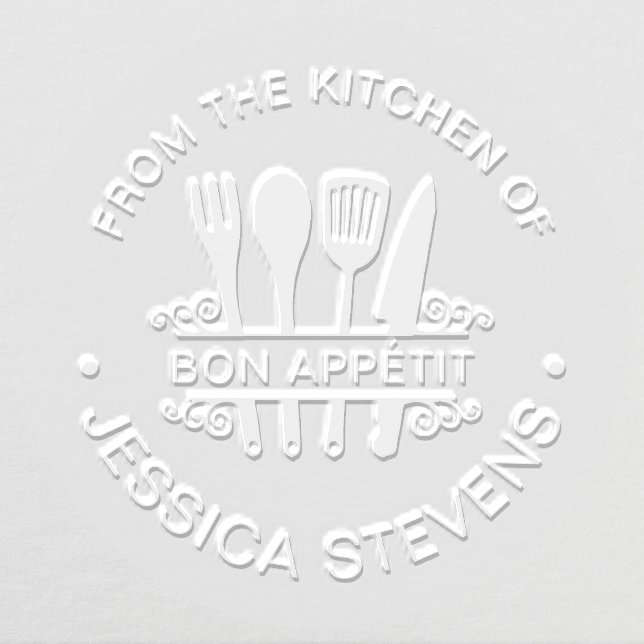 From The Kitchen Of Bon Appetit Embosser (Design)