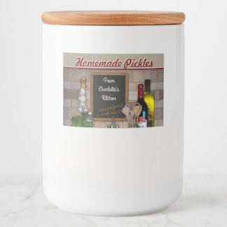 From the Kitchen of... (customizable) Food Label