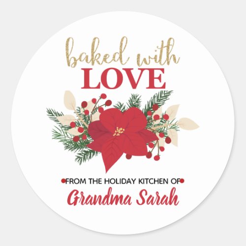 From the Kitchen of Holiday Baking Stickers